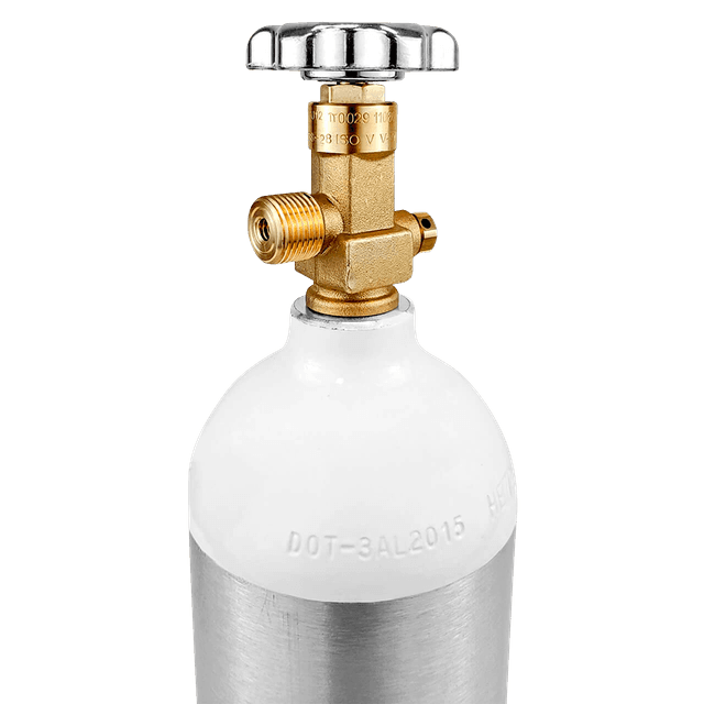 CO2 Tank - 2.5 lbs thumbnail 2