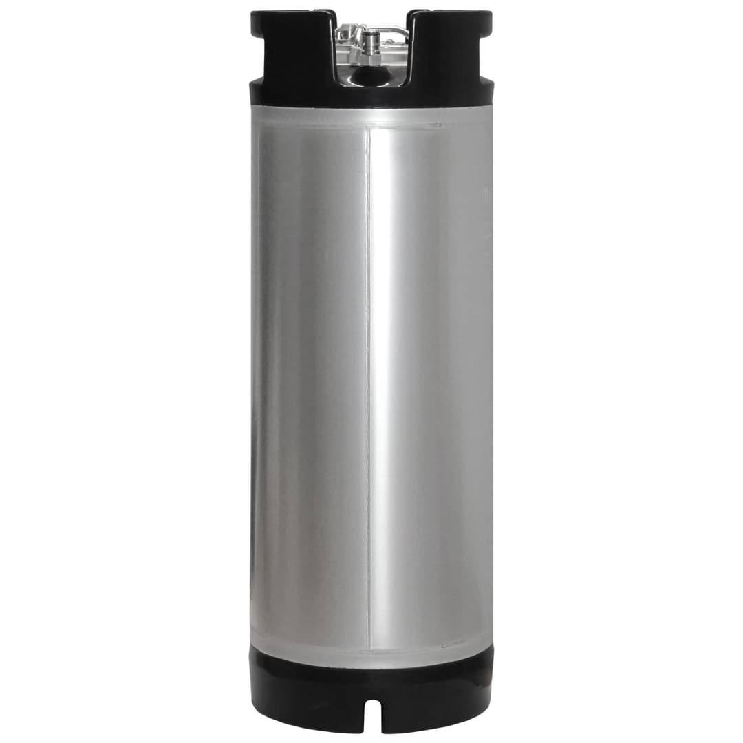5 gal (19L) Corny Keg, Ball Lock, Rubber Top/Bottom